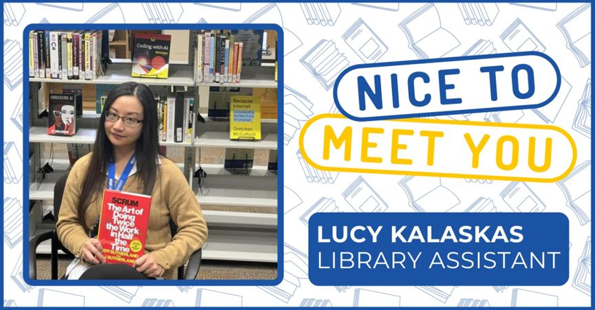 Library Assistant Lucy Kalaskas